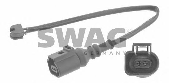 SWAG 30931011 Скобы тормозных колодок SWAG для AUDI