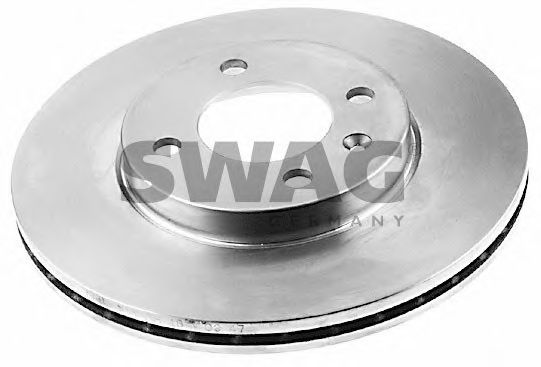 SWAG 32906512 Тормозные диски для VOLKSWAGEN