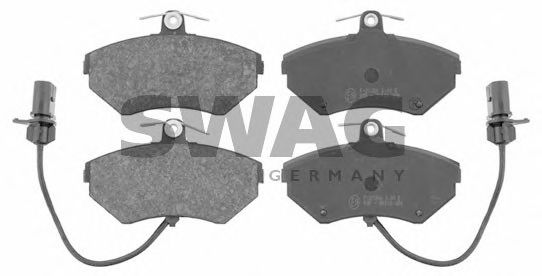 SWAG 32916340 Тормозные колодки SWAG для SEAT