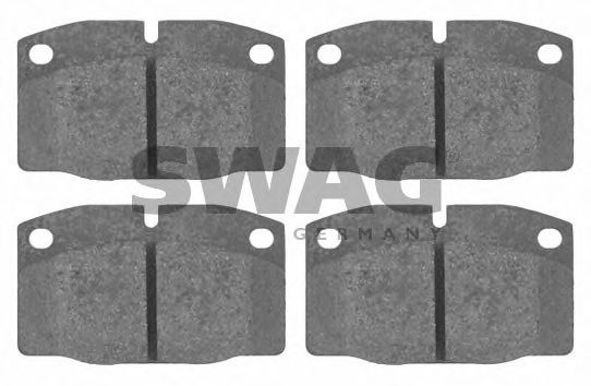 SWAG 40916203 Тормозные колодки SWAG для DAEWOO