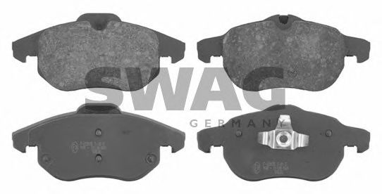 SWAG 40916492 Тормозные колодки SWAG для OPEL