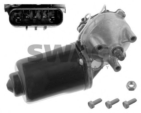 SWAG 40933748 Двигатель стеклоочистителя SWAG для OPEL