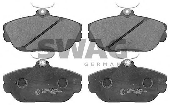 SWAG 50116077 Тормозные колодки SWAG для FORD USA