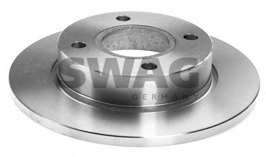 SWAG 50905650 Тормозные диски для FORD FIESTA