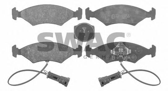 SWAG 50916024 Тормозные колодки SWAG для FORD