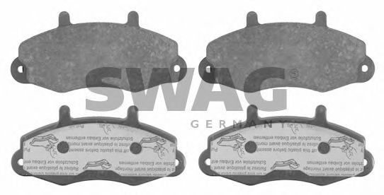 SWAG 50916037 Тормозные колодки SWAG для FORD