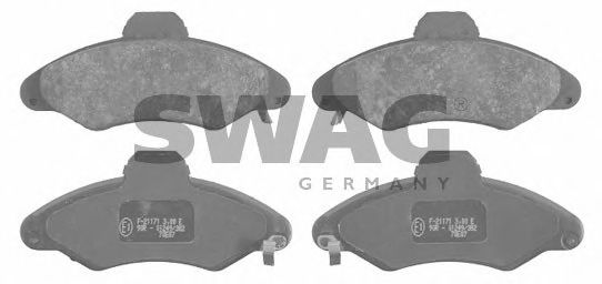 SWAG 50916039 Тормозные колодки SWAG для FORD