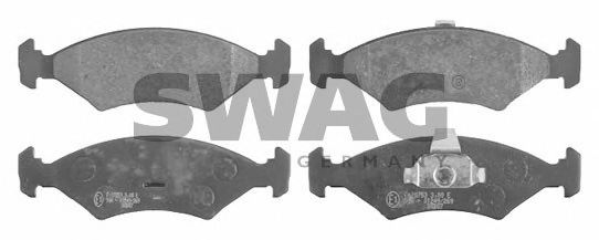 SWAG 50916040 Тормозные колодки SWAG для FORD