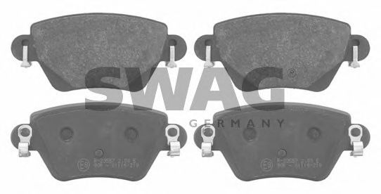 SWAG 50916426 Тормозные колодки SWAG для FORD