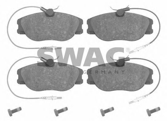 SWAG 62916224 Тормозные колодки SWAG для PEUGEOT EXPERT