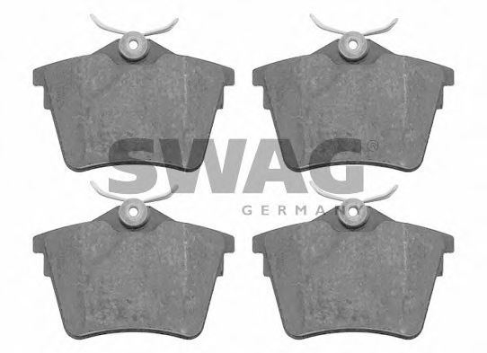 SWAG 62916548 Тормозные колодки SWAG для PEUGEOT