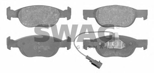 SWAG 70916089 Тормозные колодки SWAG для ALFA ROMEO