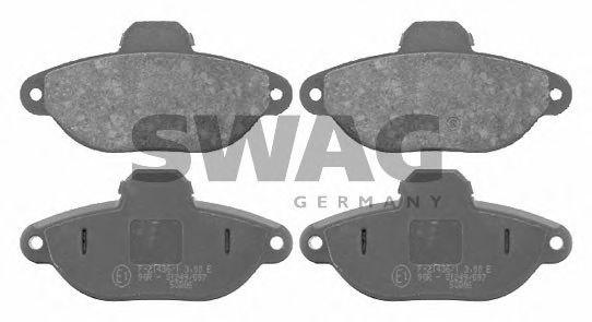 SWAG 70916092 Тормозные колодки SWAG для LANCIA