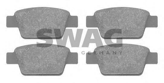 SWAG 70916556 Тормозные колодки SWAG для LANCIA