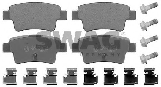 SWAG 70916880 Тормозные колодки SWAG для ABARTH