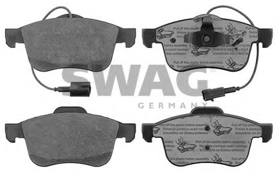 SWAG 74916881 Тормозные колодки SWAG для ALFA ROMEO