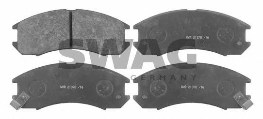 SWAG 83916282 Тормозные колодки SWAG для MAZDA