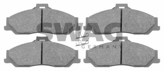 SWAG 83916520 Тормозные колодки SWAG для MAZDA