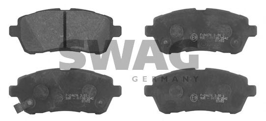 SWAG 83916771 Тормозные колодки SWAG для MAZDA