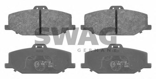 SWAG 84916655 Тормозные колодки SWAG для SUZUKI