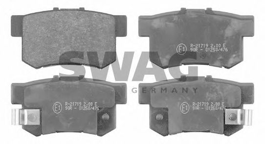 SWAG 85916297 Тормозные колодки SWAG для ROVER