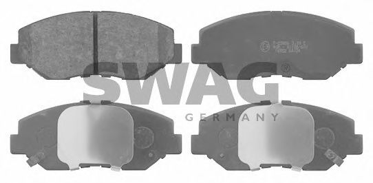 SWAG 85916552 Тормозные колодки SWAG для HONDA