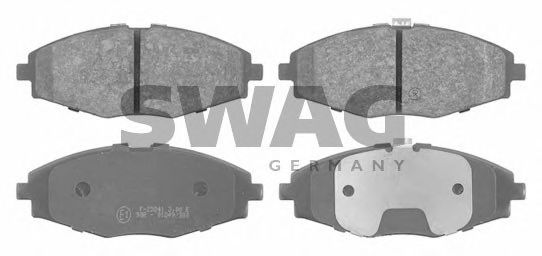 SWAG 89916341 Тормозные колодки SWAG для DAEWOO