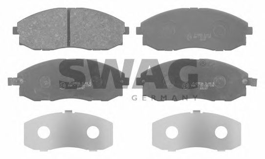 SWAG 90916680 Тормозные колодки SWAG для HYUNDAI