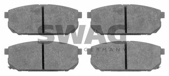 SWAG 91916524 Тормозные колодки SWAG для KIA