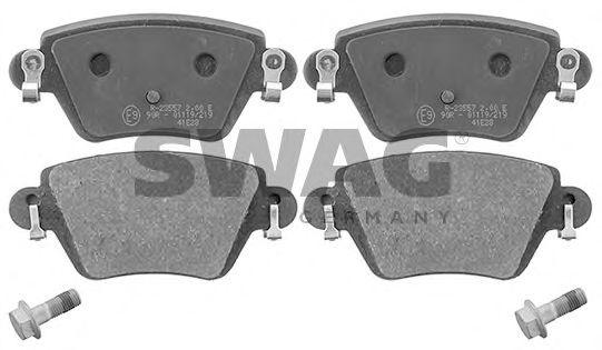 SWAG 99116080 Тормозные колодки SWAG для JAGUAR