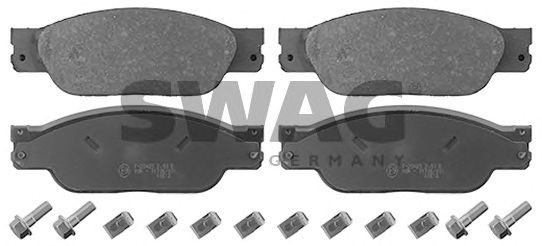 SWAG 99116085 Тормозные колодки SWAG для JAGUAR