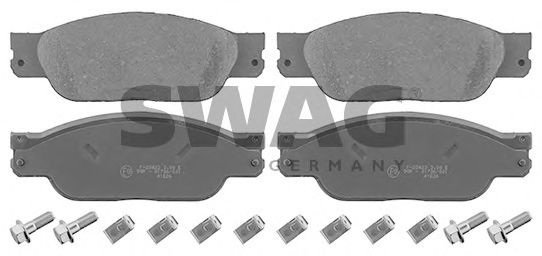 SWAG 99116088 Тормозные колодки SWAG для JAGUAR