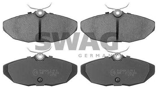 SWAG 99116090 Тормозные колодки SWAG для JAGUAR