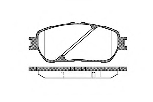 ROADHOUSE 289800 Тормозные колодки ROADHOUSE для LEXUS