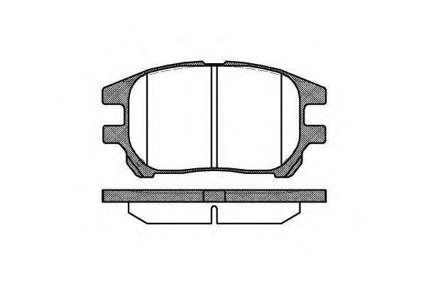 ROADHOUSE 297200 Тормозные колодки ROADHOUSE для LEXUS