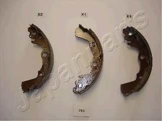 JAPANPARTS GF799AF Тормозные колодоки 