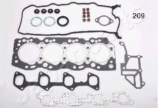 KG-209 JAPANPARTS Комплект прокладок, головка цилиндра KG-209 JAPANPARTS Комплект прокладок, головка цилиндра