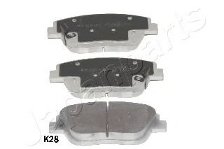 JAPANPARTS PAK28AF Тормозные колодки для KIA