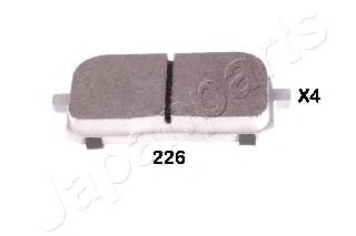 JAPANPARTS PP226AF Тормозные колодки для TOYOTA SERA