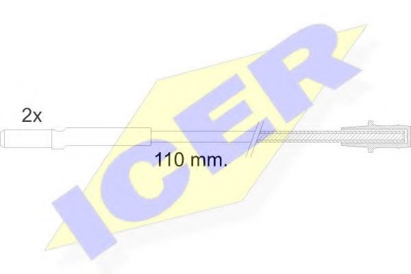 ICER 610016EC Датчик износа тормозных колодок ICER 