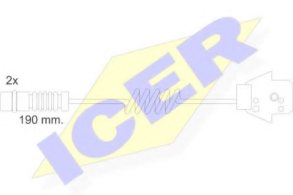 ICER 610057EC Скоба тормозного суппорта ICER 