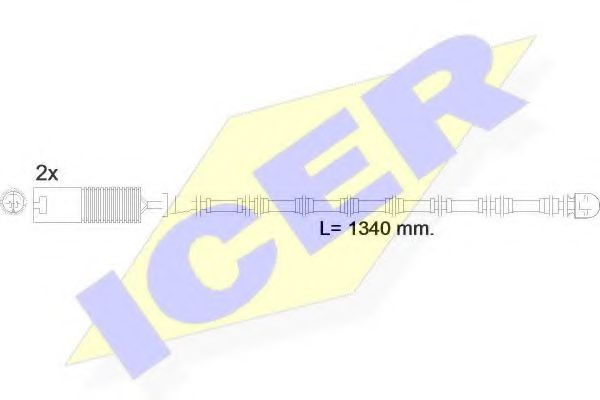 ICER 610391EC Скобы тормозных колодок ICER 