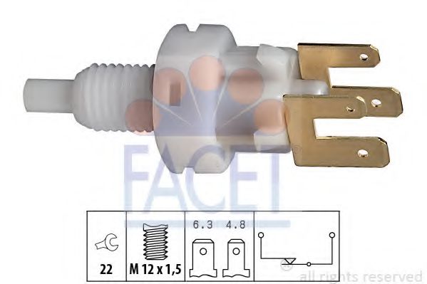 FACET 71083 Выключатель стоп-сигнала FACET 