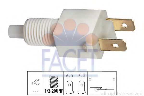 FACET 71034 Выключатель стоп-сигнала для LAND ROVER
