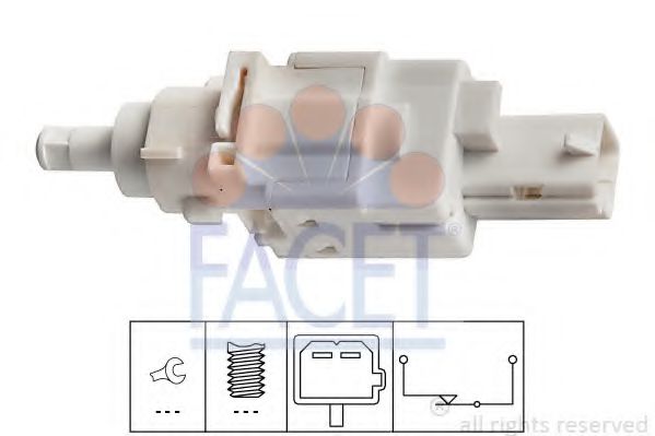 FACET 71179 Выключатель стоп-сигнала для FIAT