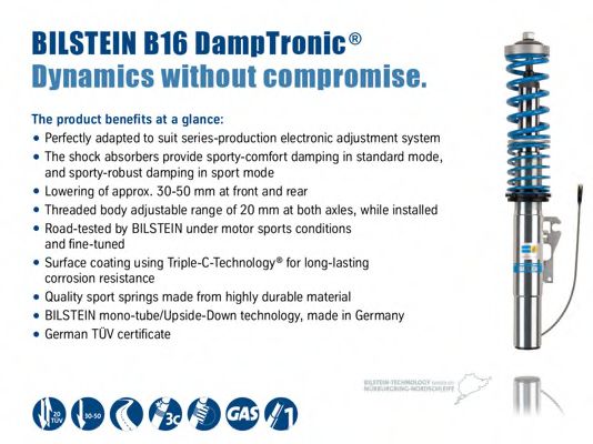 BILSTEIN Bil007066 Комплект ходовой части, пружины амортизаторы для PORSCHE BOXSTER (987) 2.7 BILSTEIN Bil007066 Комплект ходовой части, пружины амортизаторы для PORSCHE BOXSTER (987) 2.7