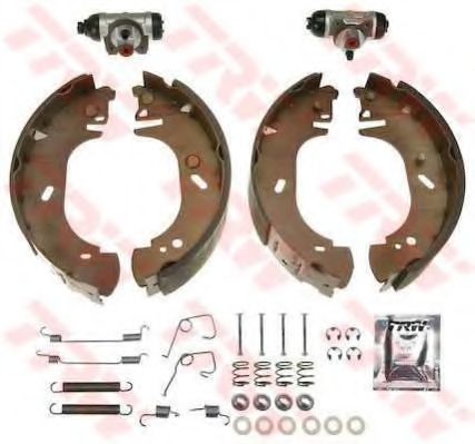 TRW BK1666 Тормозные колодоки TRW BK1666 Тормозные колодоки
