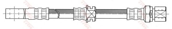 TRW PHD393 Тормозной шланг для OPEL SENATOR