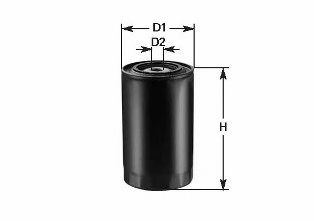 CLEAN FILTERS DN253 Топливный фильтр для SSANGYONG MUSSO