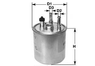 CLEAN FILTERS DN2704 Топливный фильтр для RENAULT FLUENCE
